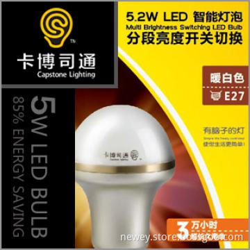 5.2W Energy Saving LED E27 Bulb
